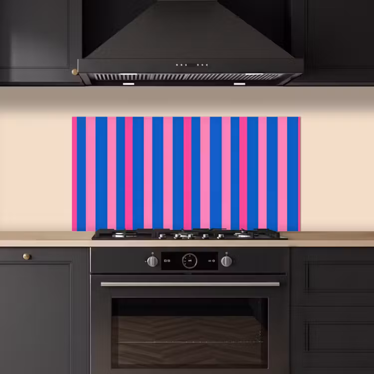Modern - Optisch - Roze keuken achterwand spatscherm middel 899 -sfeer1