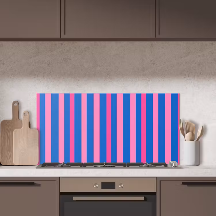 Modern - Optisch - Roze keuken achterwand spatscherm middel 899 -sfeer2