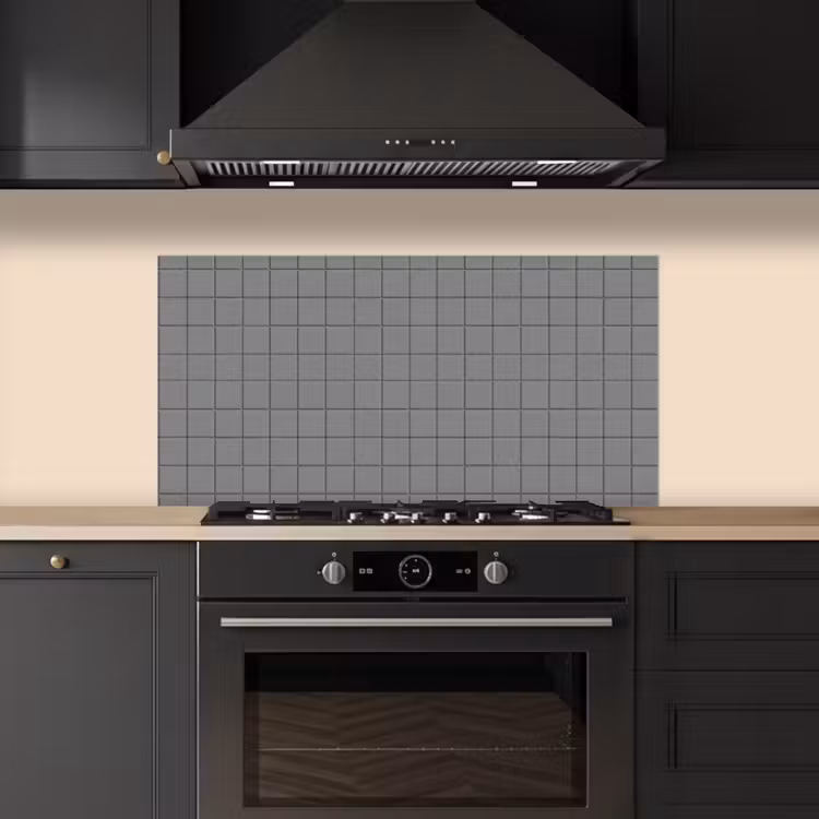 Modern - Patroon - Grijs keuken achterwand spatscherm middel 899 -sfeer1