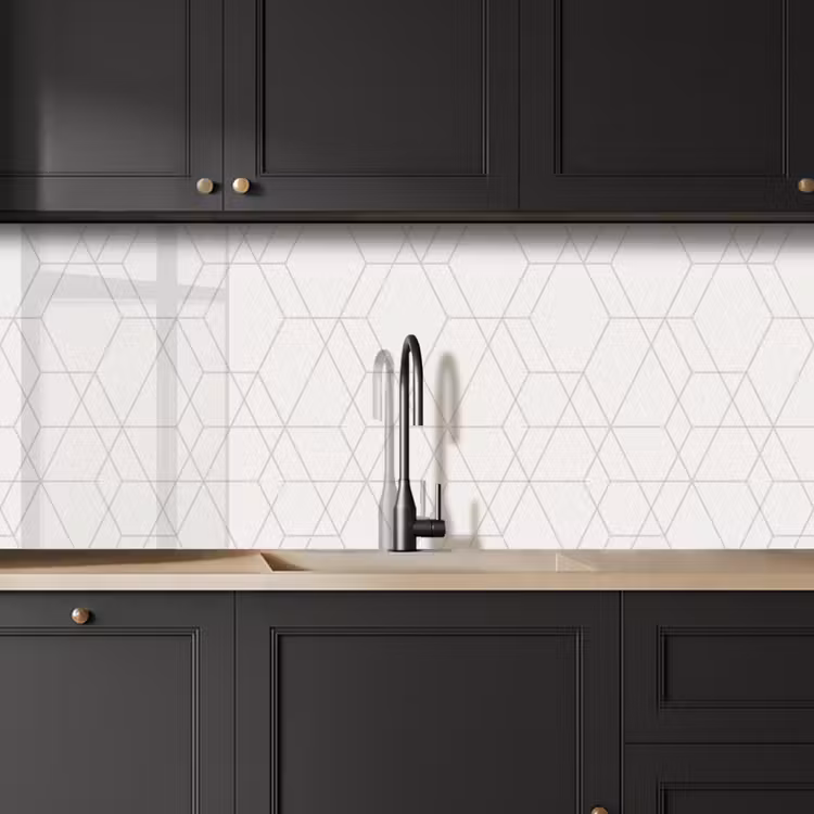 Mozaïek - Design - Geometrie keuken achterwand 2 middel 871 -sfeer1
