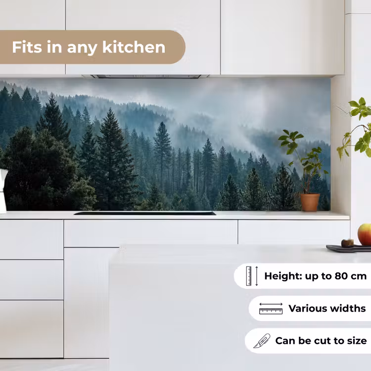 Naaldwoud - Bergen - Mist keuken achterwand 2 middel -sfeer4_UK