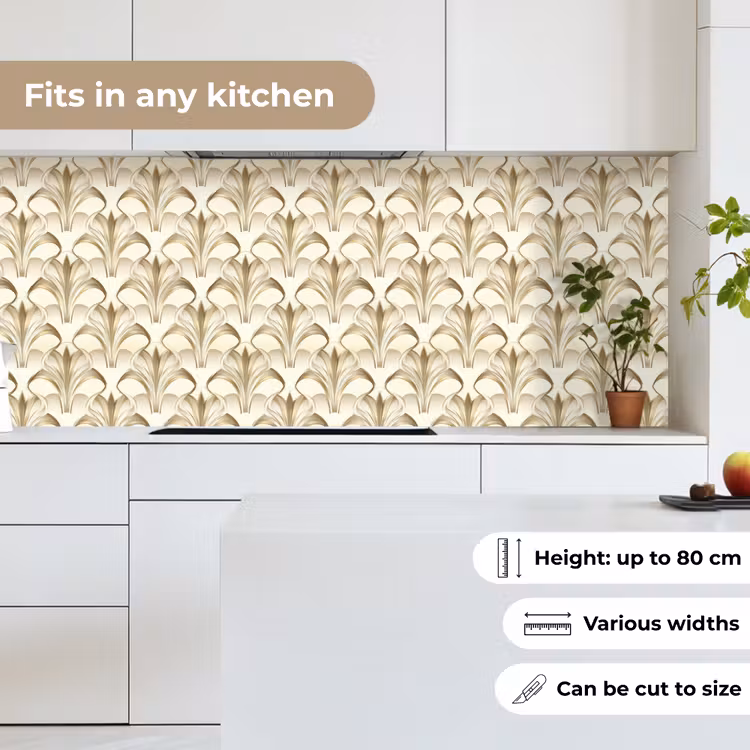Ornament - Barok - Goud keuken achterwand 2 middel 871 -sfeer4_UK