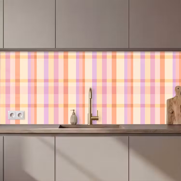 Pastel - uitpatroon - Geometrisch keuken achterwand 2 middel 871 zz_3dshopping