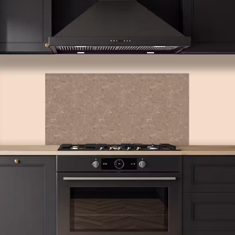 Patroon - Kalksteen - Beige keuken achterwand spatscherm middel 899 -sfeer1
