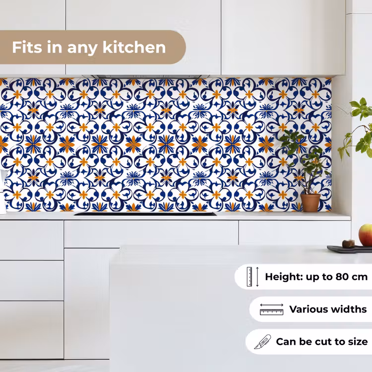 Patroon - Modern - Kleurrijk keuken achterwand 2 middel 871 -sfeer4_UK