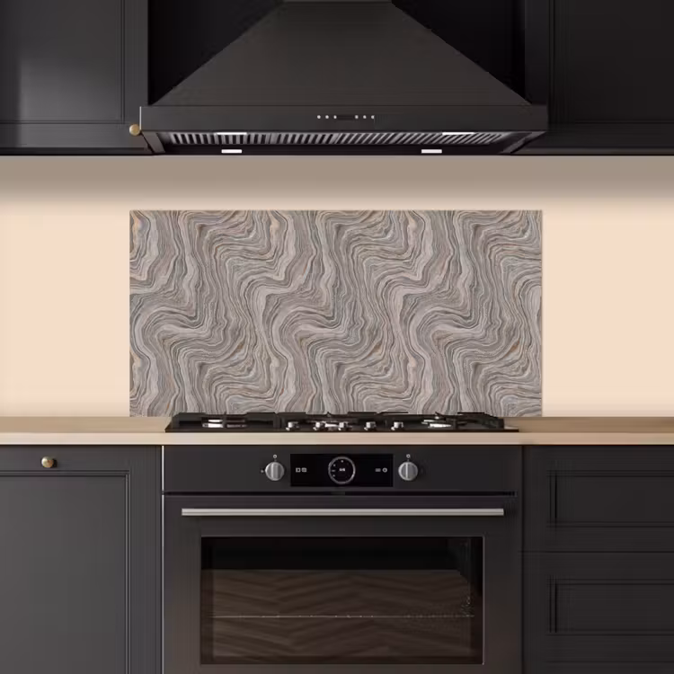 Patroon - Textuur - Grijs keuken achterwand spatscherm middel 899 -sfeer1