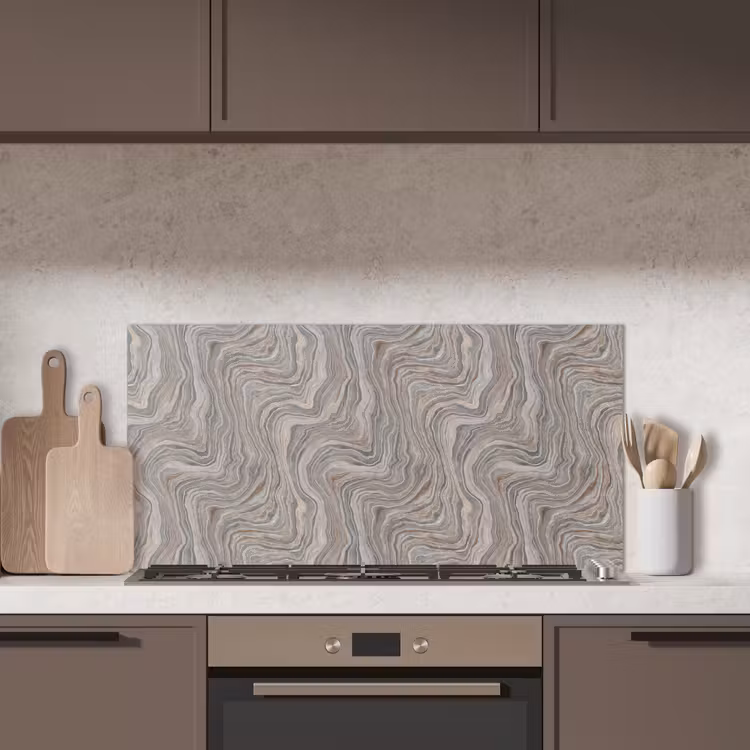 Patroon - Textuur - Grijs keuken achterwand spatscherm middel 899 -sfeer2