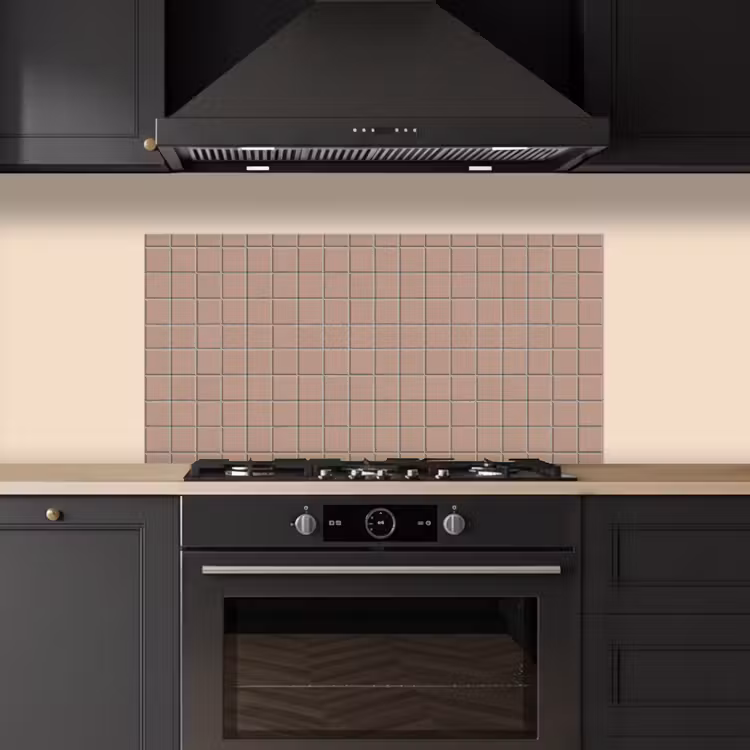 Patroon - Tegel - Oudroze keuken achterwand spatscherm middel 899 -sfeer1