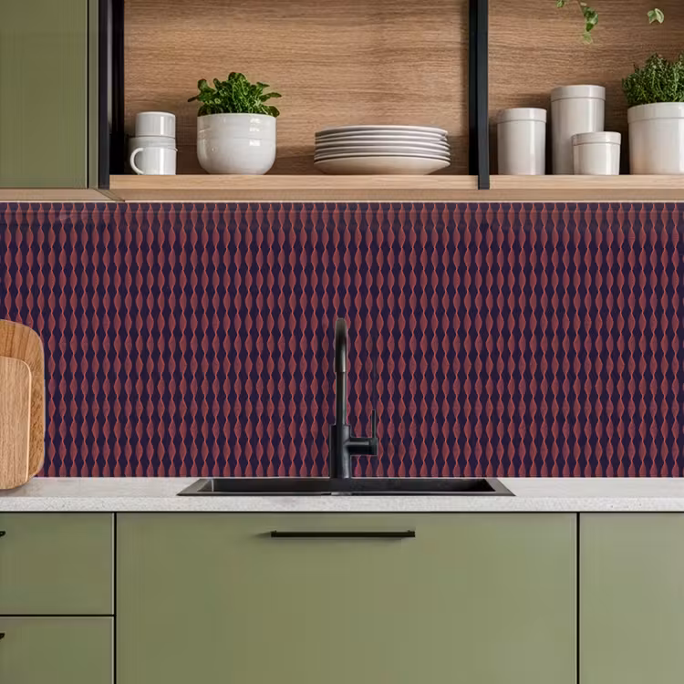 Patronen - Abstract - Vintage keuken achterwand 2 middel 871 -sfeer3