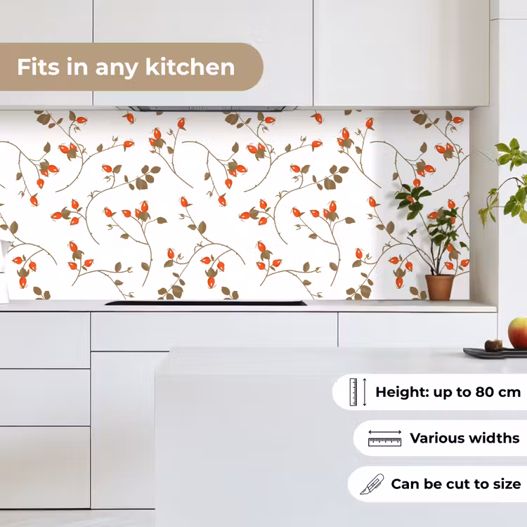 Patronen - Planten - Romantisch - Botanisch keuken achterwand 2 middel 871 -sfeer4_UK