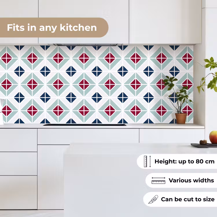 Patronen - Tegel - Abstract keuken achterwand 2 middel 871 -sfeer4_UK