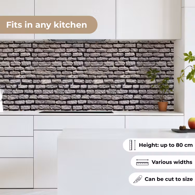 Bestraat - Robuust - Muur - Stenen keuken achterwand 2 middel 871 -sfeer4_UK