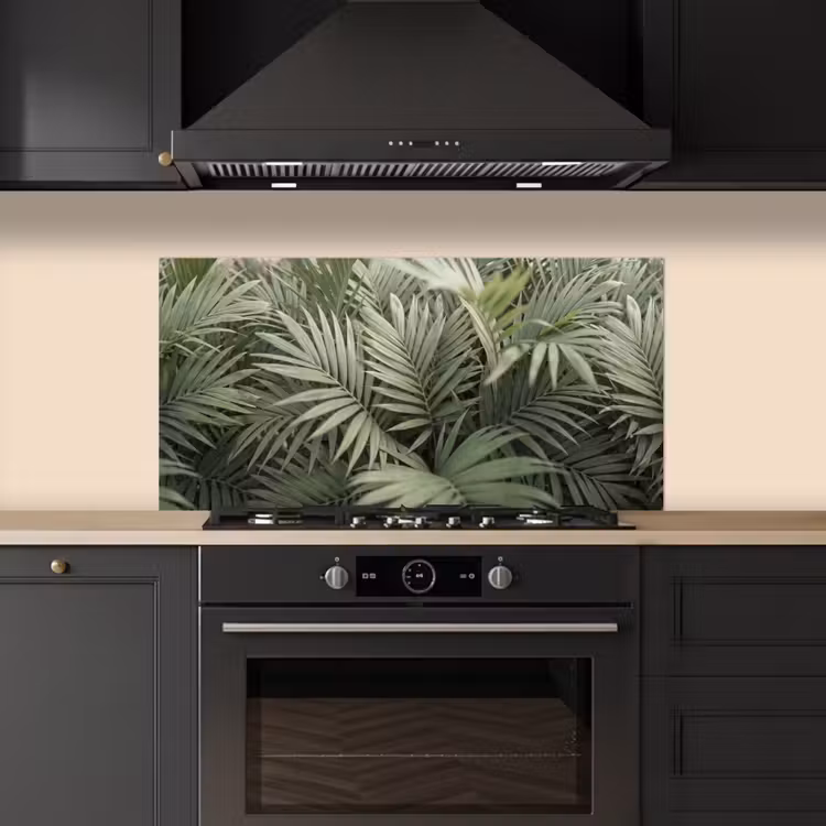 Plant - Palmbladeren - Natuur - Groen keuken achterwand spatscherm middel -sfeer1