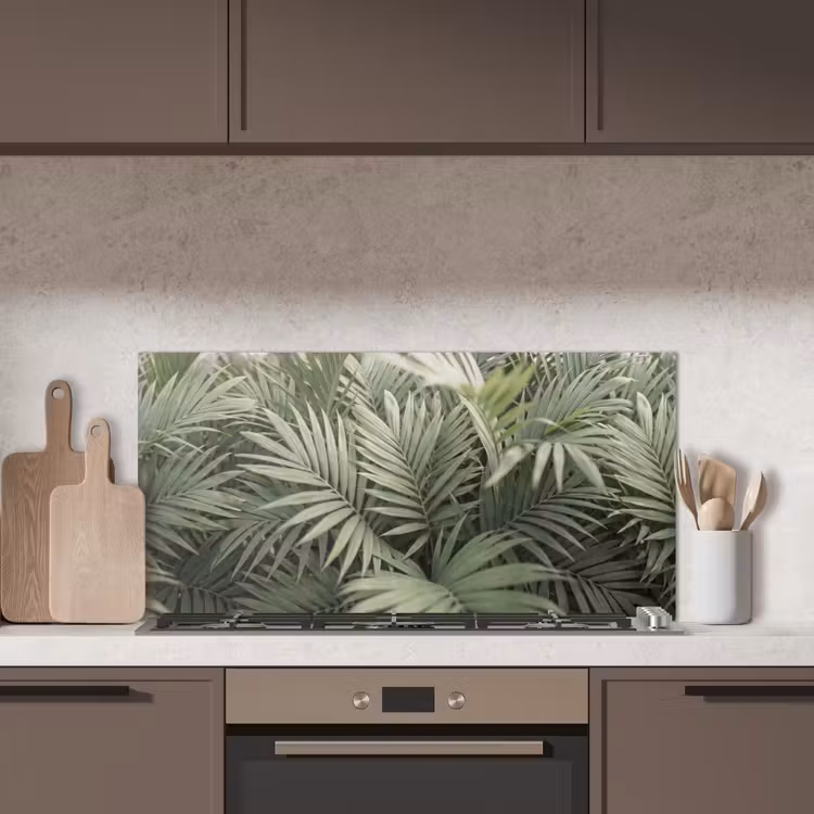 Plant - Palmbladeren - Natuur - Groen keuken achterwand spatscherm middel -sfeer2
