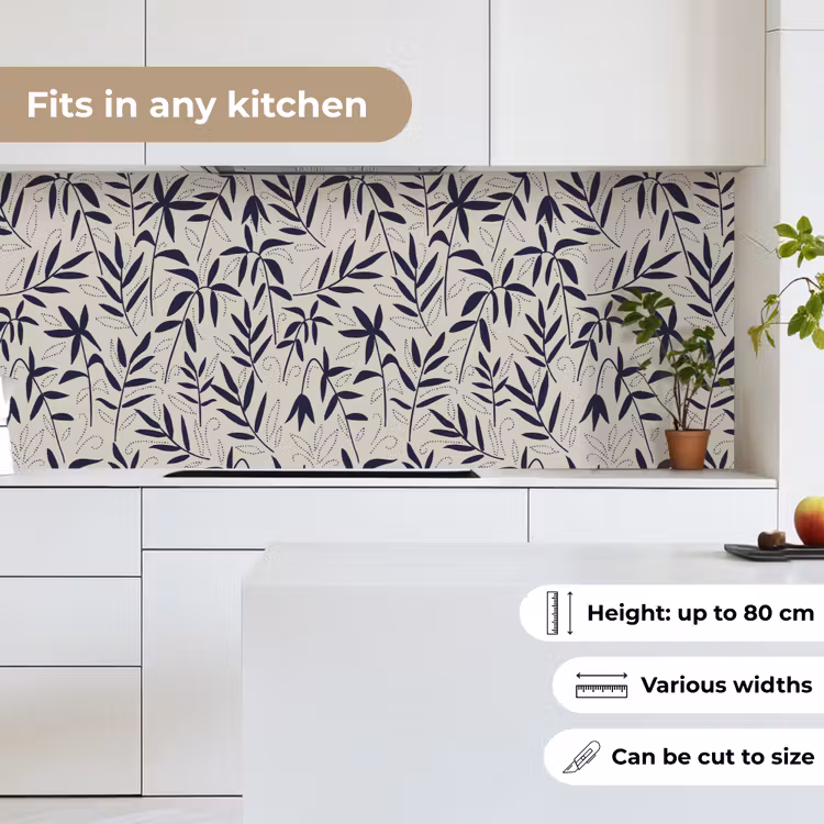 Planten - Japan - Patronen keuken achterwand 2 middel 871 -sfeer4_UK