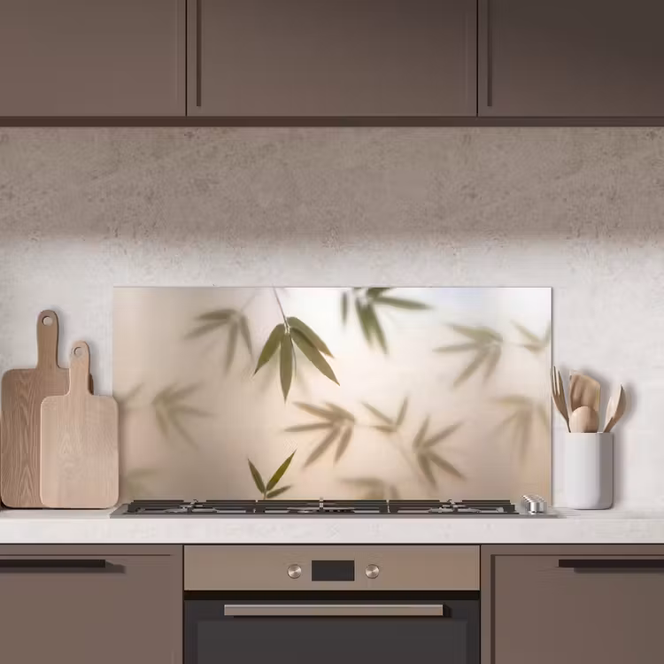 Planten - Bladeren - Natuur - Groen keuken achterwand spatscherm middel -sfeer2