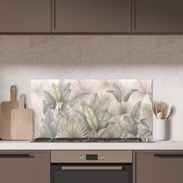 Planten - Tropisch - Bladeren - Groen - Natuur keuken achterwand spatscherm middel -sfeer2