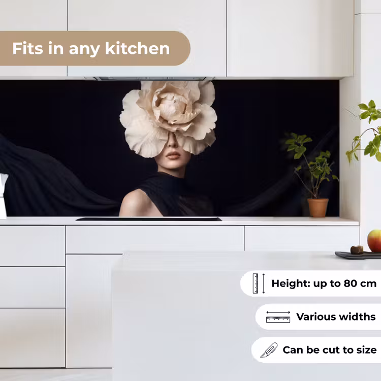 Roos - Tijdloos - Zwart keuken achterwand 2 middel -sfeer4_UK