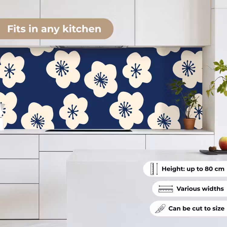 Sakura - Wit - Patroon - Japan keuken achterwand 2 middel 871 -sfeer4_UK