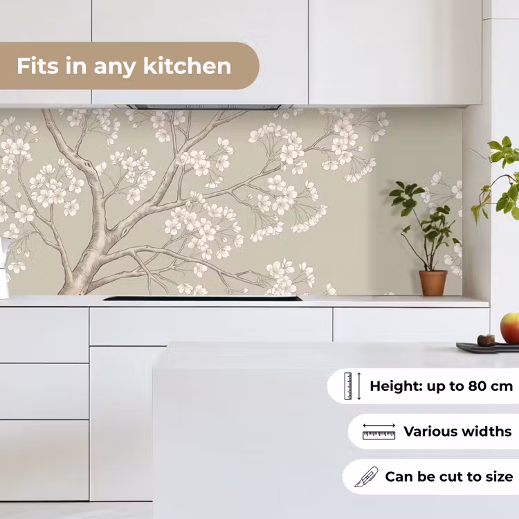 Sereen - Bloesem - Wit keuken achterwand 2 middel -sfeer4_UK