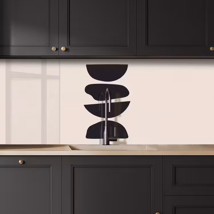 Kitchen Wall Splashback - Shapes - Abstract - Modern - Vormen - Abstract - Modern keuken achterwand 2 middel