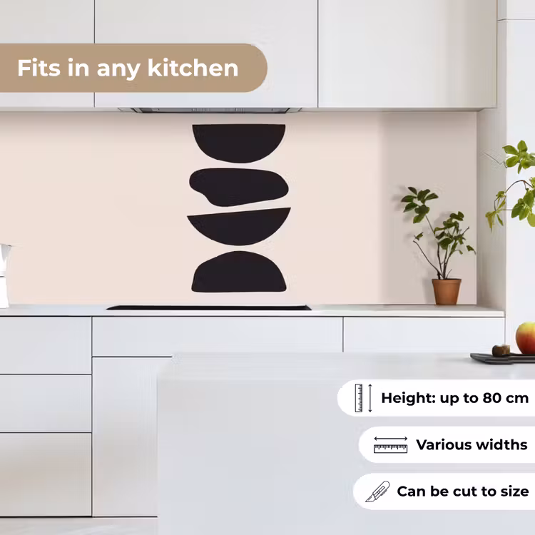 Kitchen Wall Splashback - Shapes - Abstract - Modern - Vormen - Abstract - Modern keuken achterwand 2 middel