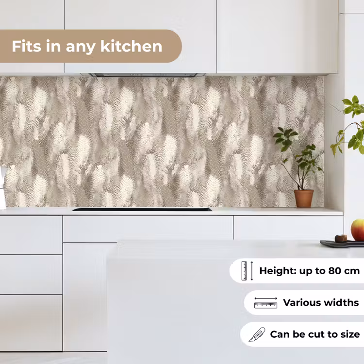 Slang - Textuur - Zand keuken achterwand 2 middel 871 -sfeer4_UK