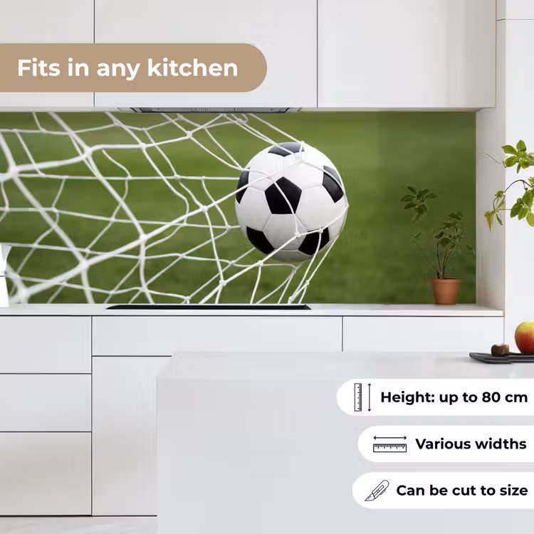Voetbal - Goal - Net - Sport keuken achterwand 2 middel -sfeer4_UK