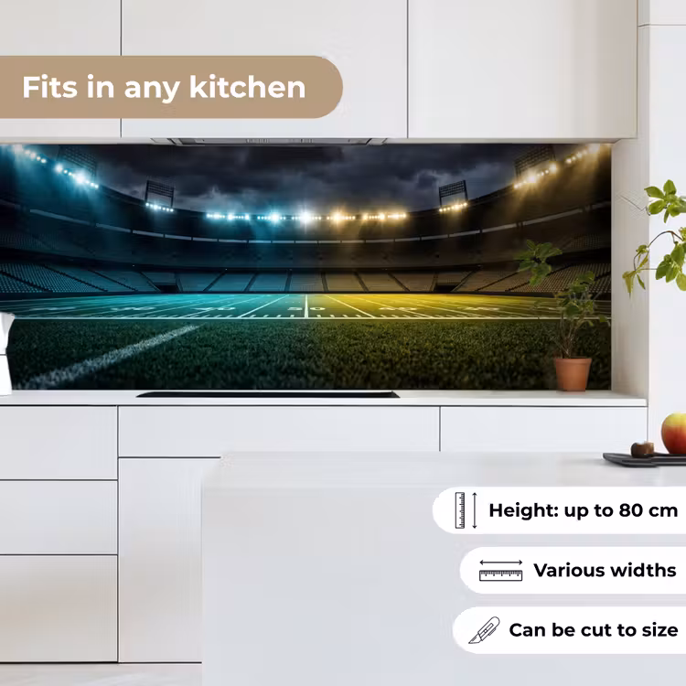 Voetbal - Stadion - Nacht - Modern keuken achterwand 2 middel -sfeer4_UK
