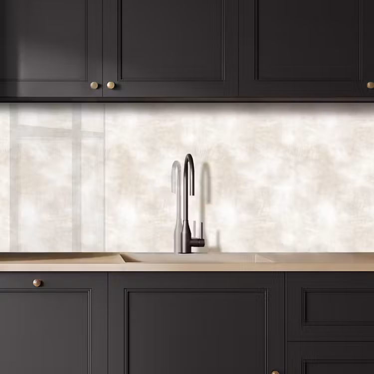 Subtiel - Structuur - Beige keuken achterwand 2 middel 871 -sfeer1