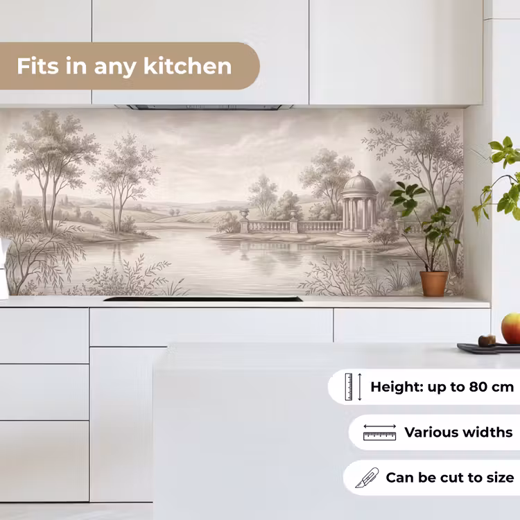 Terras - Water - Natuur - Landschap keuken achterwand 2 middel -sfeer4_UK