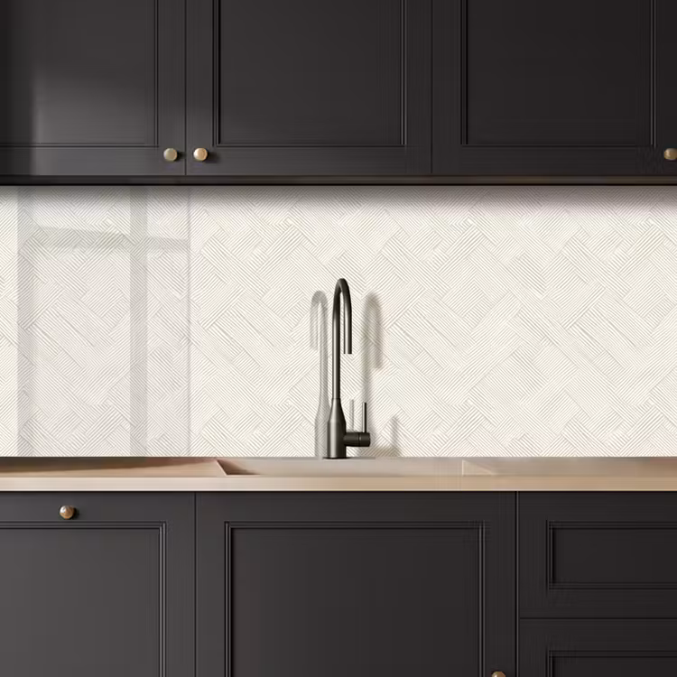 Textuur - Abstract - Beige keuken achterwand 2 middel 871 -sfeer1