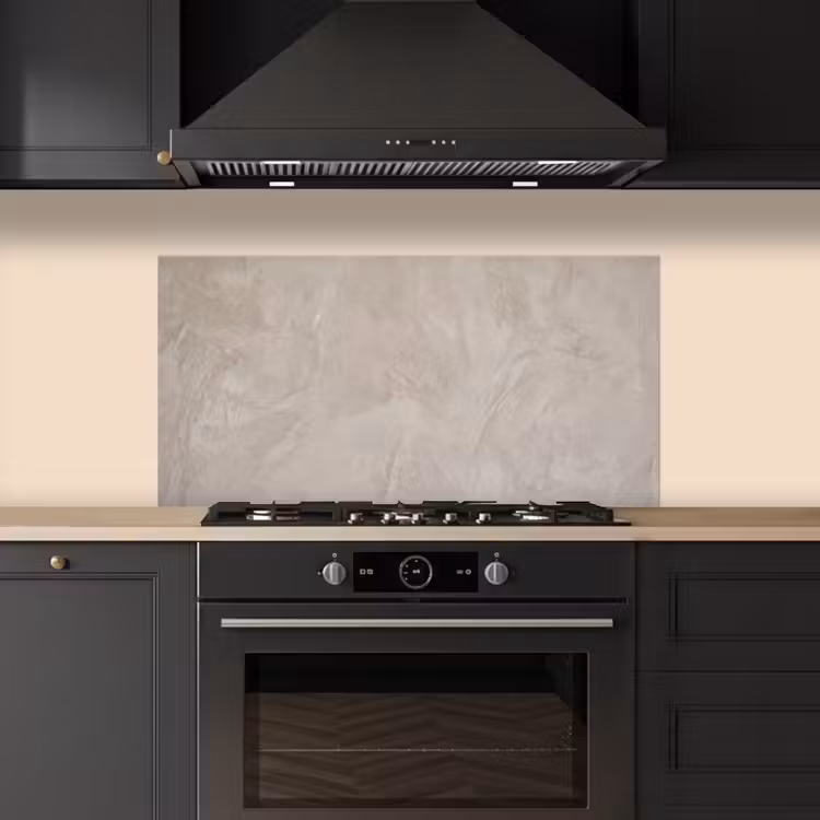 Textuur - Wand - Modern - Beige - Abstract keuken achterwand spatscherm middel -sfeer1