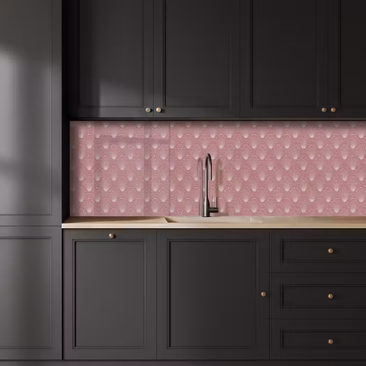 Trendy - Patroon - Roze keuken achterwand 2 groot 857 -sfeer1