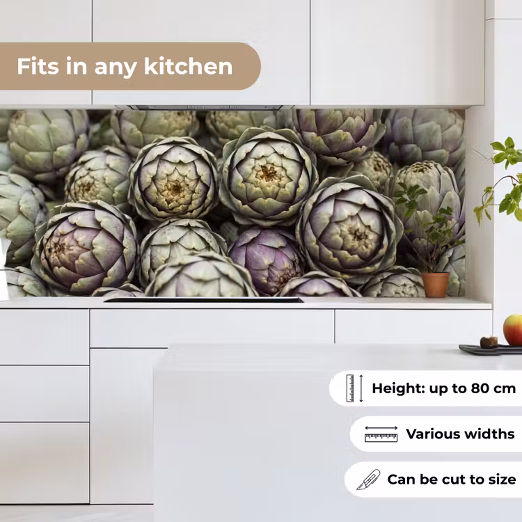 Kitchen Wall Splashback - Vegetables - Fresh - Food - Groenten - Vers - Eten keuken achterwand 2 middel