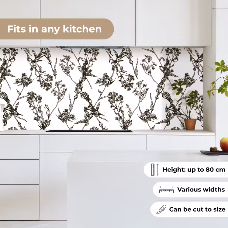 Vintage - Planten - Bloemen - Patronen keuken achterwand 2 middel 871 -sfeer4_UK