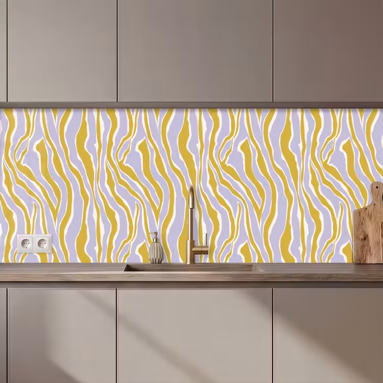 Zebra - Modern - Meerkleurig keuken achterwand 2 middel 871 zz_3dshopping