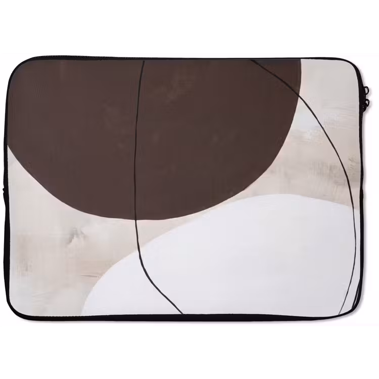 Laptop Sleeve - Abstract - Forms - Modern - Abstract - Vormen - Modern laptophoes neopreen klein