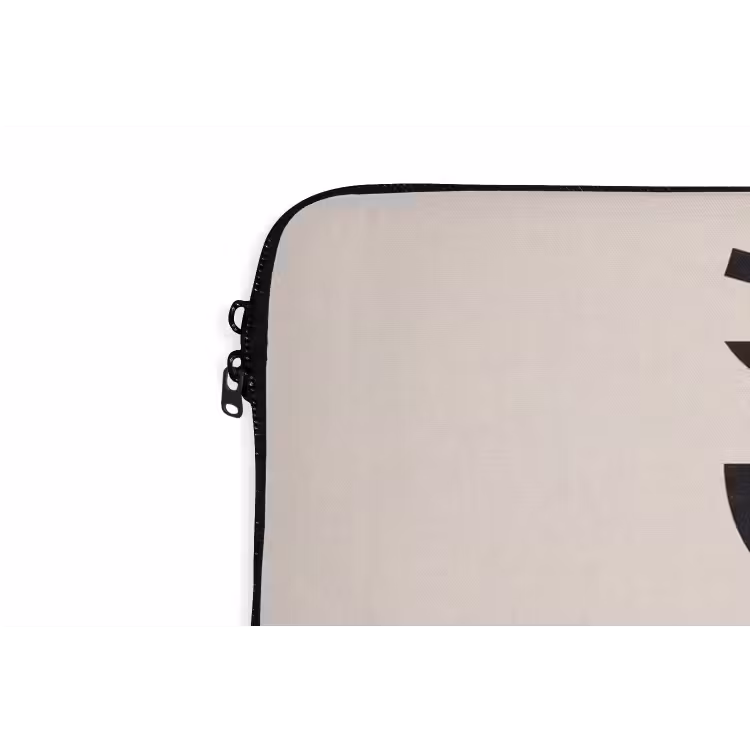 Laptop Sleeve - Abstract - Shapes - Black - Abstract - Vormen - Zwart laptophoes neopreen klein