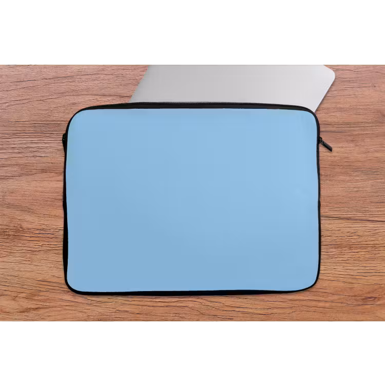 Baby - Blue - Blauw laptophoes neopreen klein 279 -tafel