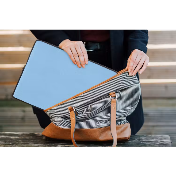 Baby - Blue - Blauw laptophoes neopreen klein 279 -tas