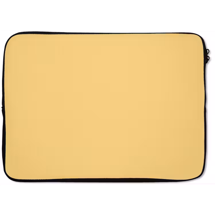 Butter - Geel - Yellow laptophoes neopreen klein 279 -zkaufland3dotto