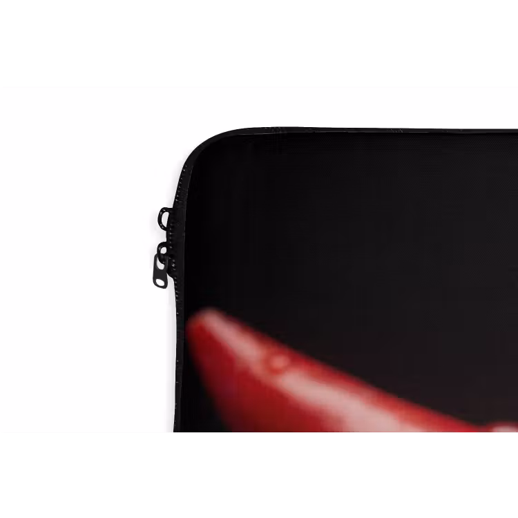 Laptop Sleeve - Chili Pepper - Red - Food - Chilipeper - Rood - Eten laptophoes neopreen klein