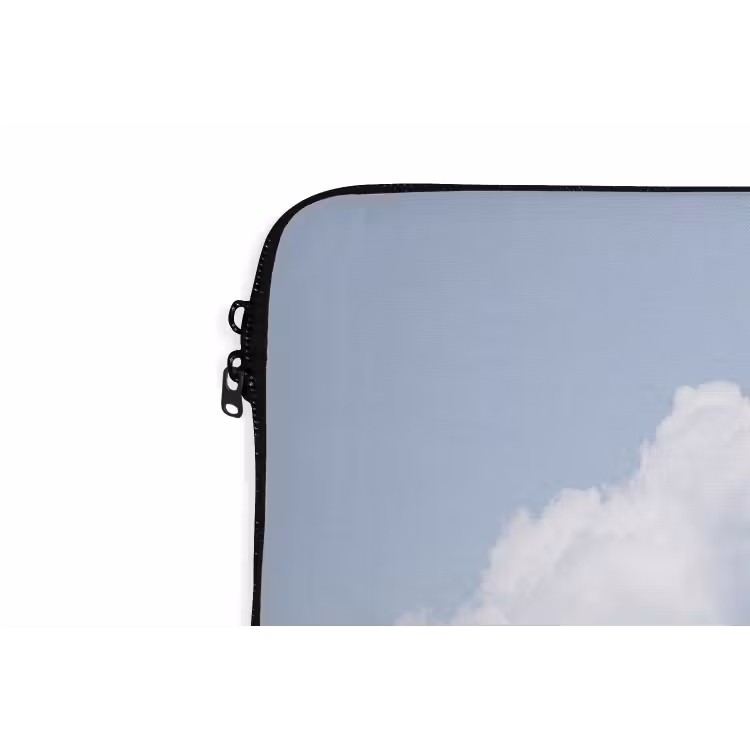 Laptop Sleeve - Cloud - Rain - Nature - Wolk - Regen - Natuur laptophoes neopreen klein