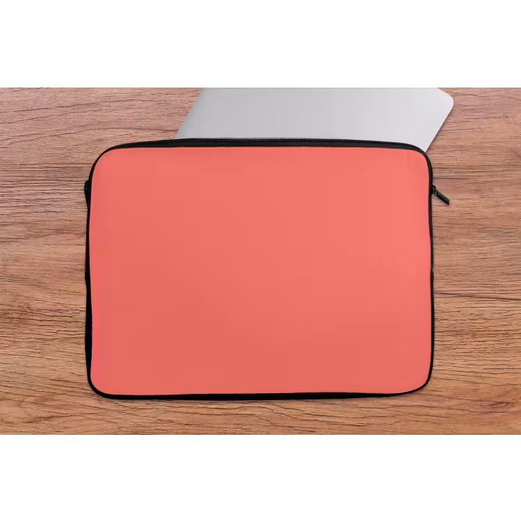 Coral - Punch - Koraal laptophoes neopreen klein 279 -tafel