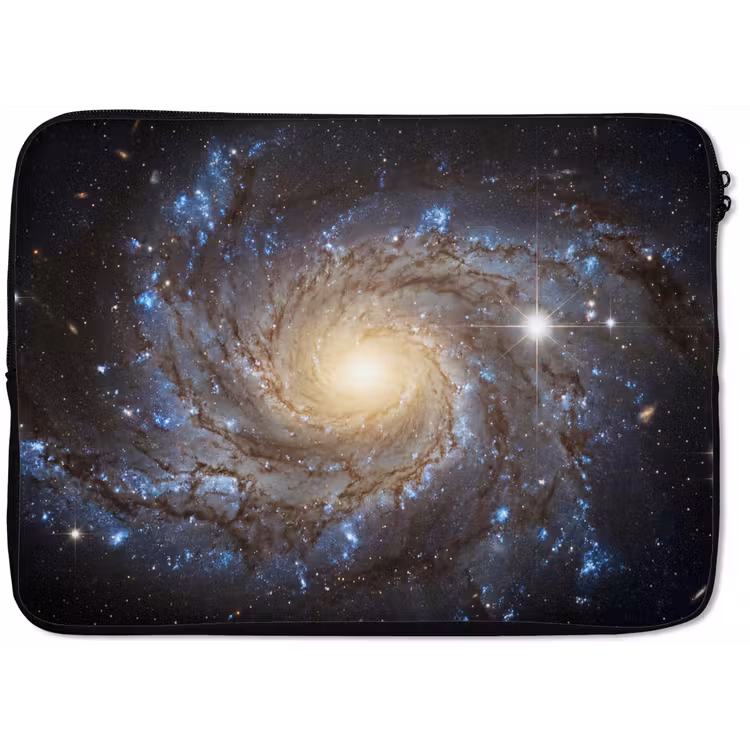Kosmos - Sterrenstelsel - Donker laptophoes neopreen klein -zkaufland3dotto
