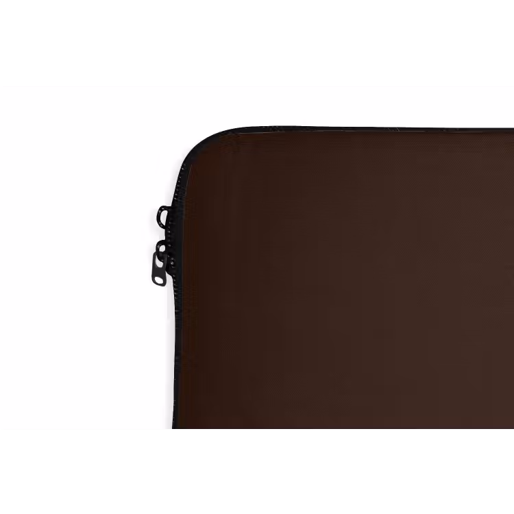 Dark - Chocolate - Bruin laptophoes neopreen klein 279 -detail