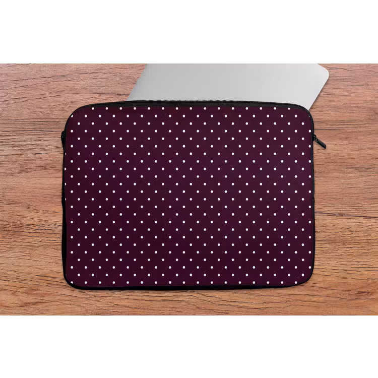 Stippen - Modern - Paars laptophoes neopreen klein 279 -tafel