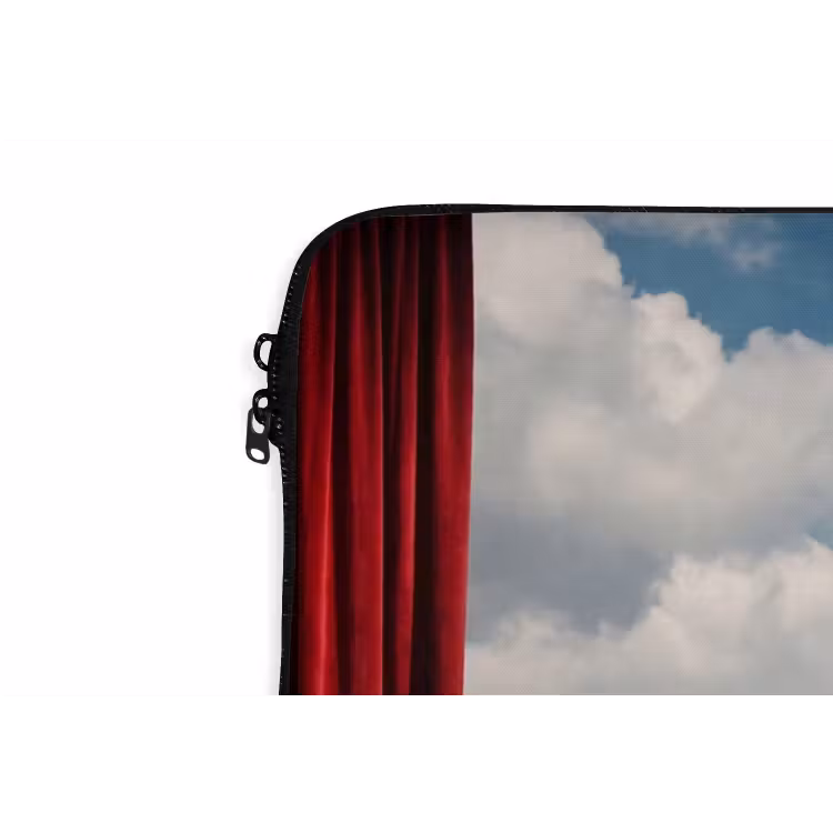 Laptop Sleeve - Dream - Desert - Eye - Droom - Woestijn - Oog laptophoes neopreen klein