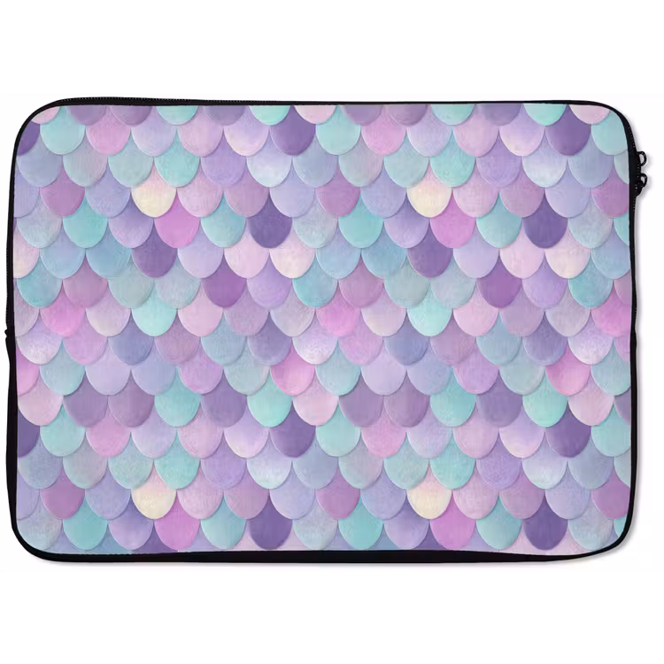 Dromerig - Zeemeermin - Pastel laptophoes neopreen klein 279 -zkaufland3dotto